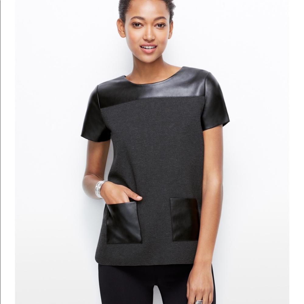 Ann Taylor pocketed top NWOT